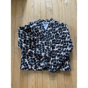 Rachel Comey X Target Women's M Medium Jacket Leopard Print Cropped Quilted